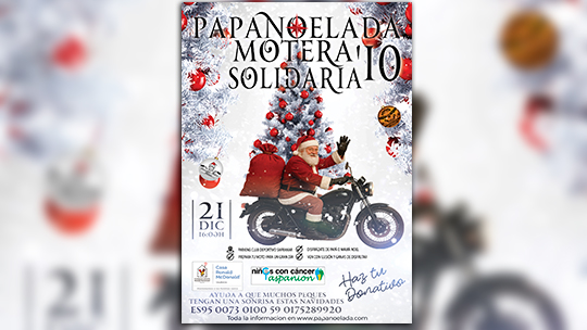 10ª Papanoelada Motera Solidaria Valencia