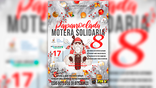 8ª Papanoelada Motera Solidaria Valencia